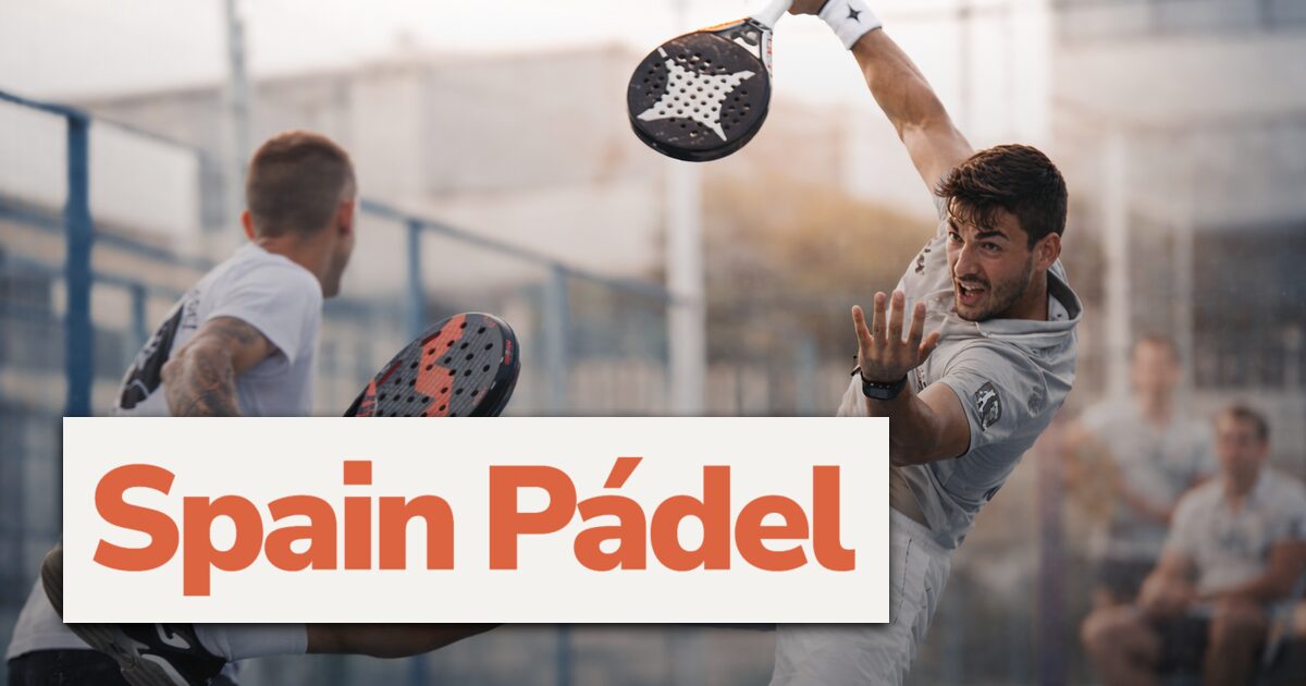 Spain Padel landing OG image with logo